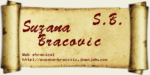 Suzana Bracović vizit kartica